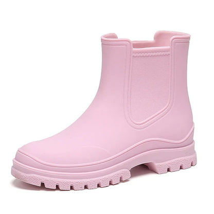 Rain Walk | Luxe halfhoge waterdichte regenlaarzen voor dames